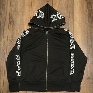 Black Full-Zip Hoodie